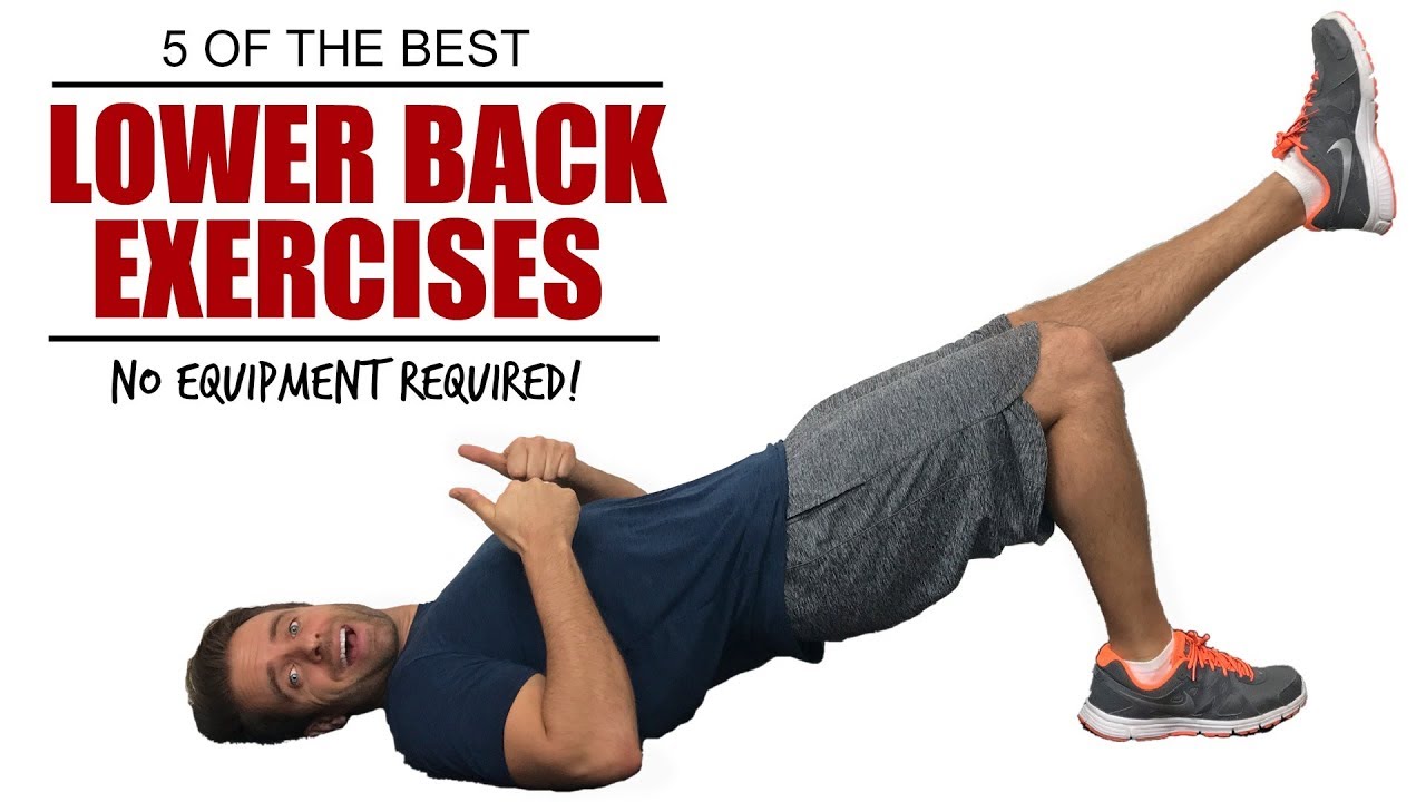 Lower back exercises at home